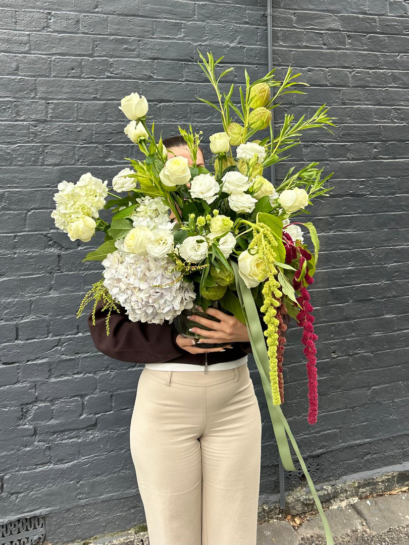 Snow white bouquet