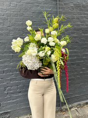 Snow white bouquet