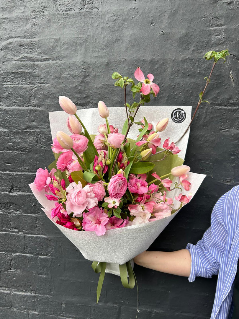 Pink panther bouquet